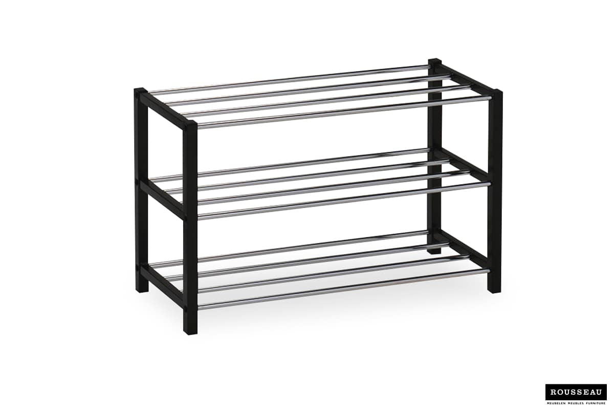 Porte-chaussures 'Sam' Noir (RO-1180-2)