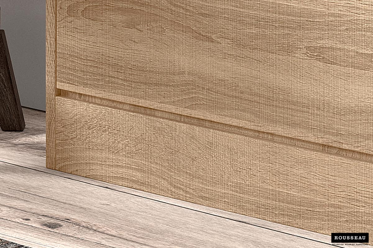 Armoire rangement chaussures 'Carini' 3 tiroirs Sonoma (RO-5202-3) – Image 4