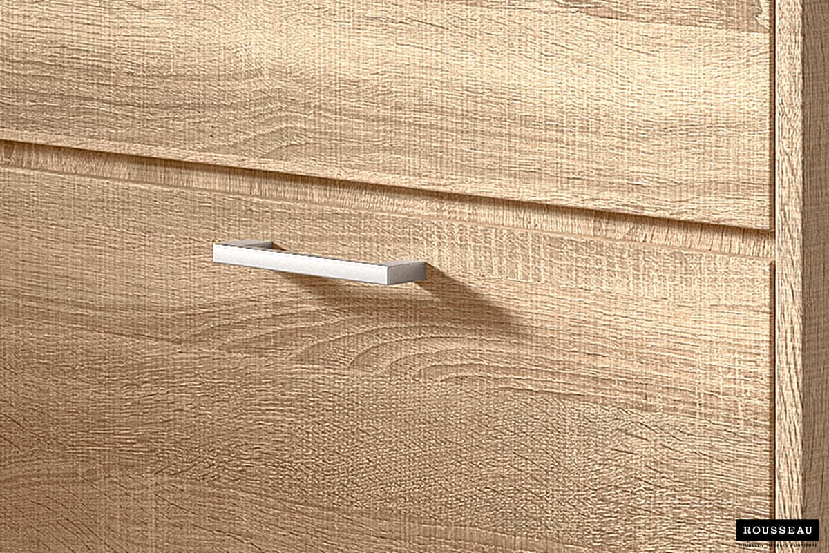 Armoire rangement chaussures 'Carini' 4 tiroirs Sonoma (RO-5203-3) – Image 3