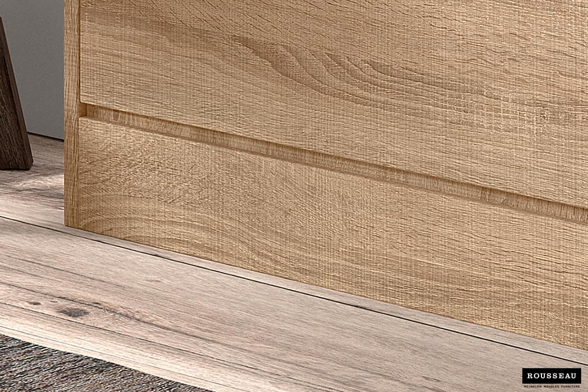 Armoire rangement chaussures 'Carini' 4 tiroirs Sonoma (RO-5203-3) – Image 4