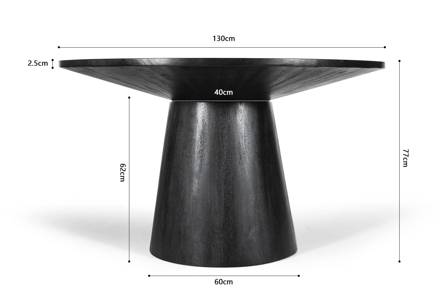 Table 'Tommy' Noir – Image 8