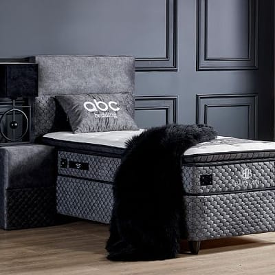 Lit boxspring 1 personne (abc-babylon)