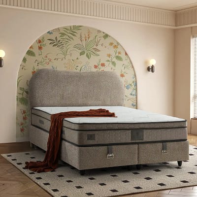 Lit-coffre Boxspring BOHEM
