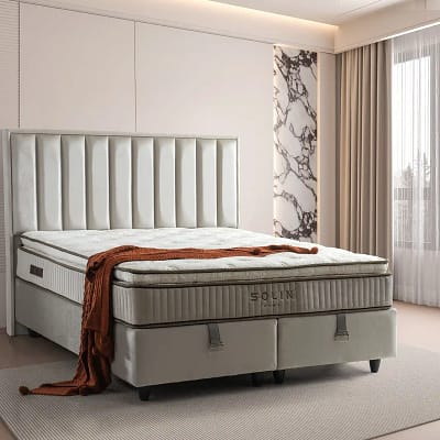 Lit-coffre Boxspring HEERLEN