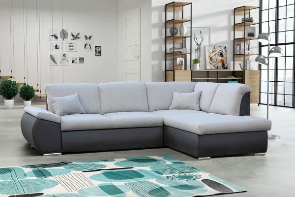 Salon en coin convertible en lit (BE-CARO)