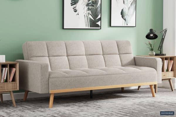 Canapé-lit 'ADANA' biege (RO-1040-1)