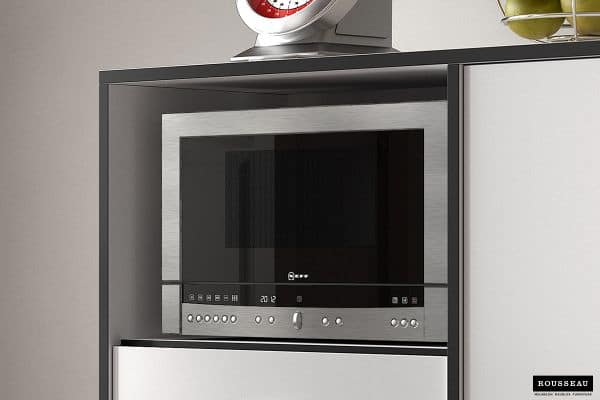 Armoire de cuisine 'TRUDO' blanc/gris (RO-1980-5) – Image 8