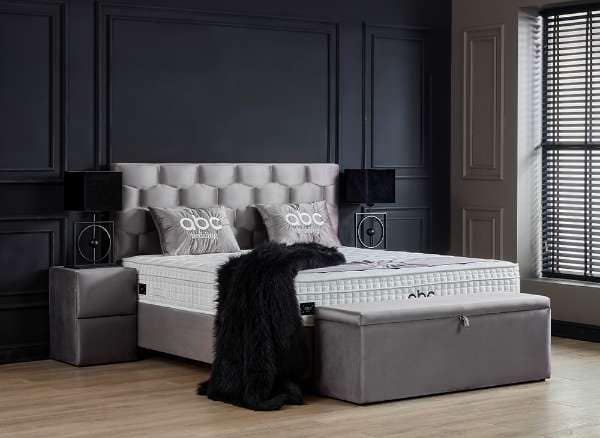 Lit boxspring (abc-palermo-gris) – Image 4