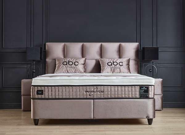 Lit boxspring (abc-phantom-beige)