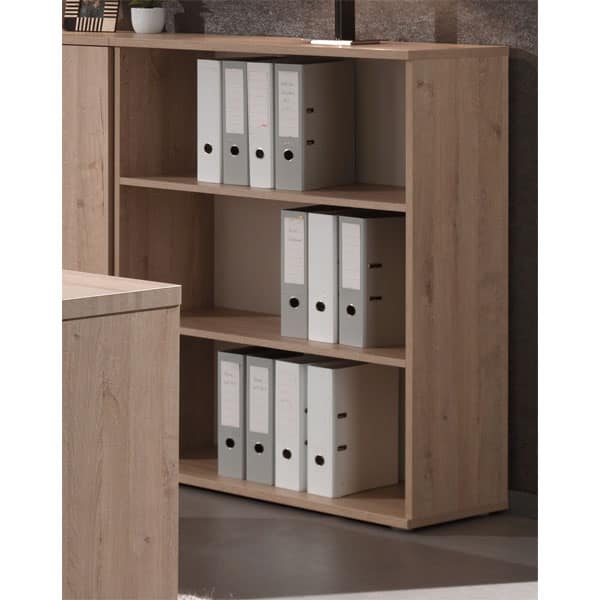 Etagère basse de bureau ALTO chêne pas cher chez Nouveau Décor à Anderlecht (Bruxelles)