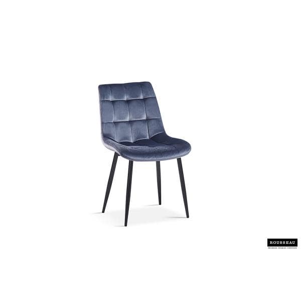 Chaise 'JUTA' velours (RO-9005) – Image 4