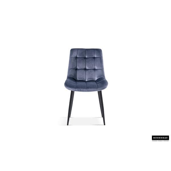 Chaise 'JUTA' velours (RO-9005) – Image 5