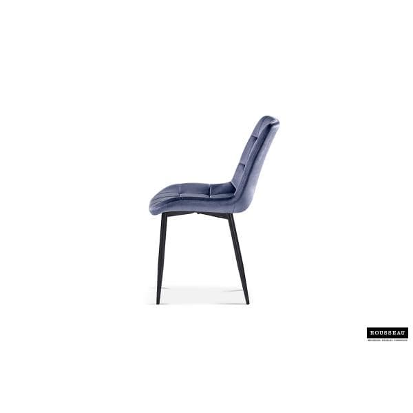 Chaise 'JUTA' velours (RO-9005) – Image 6