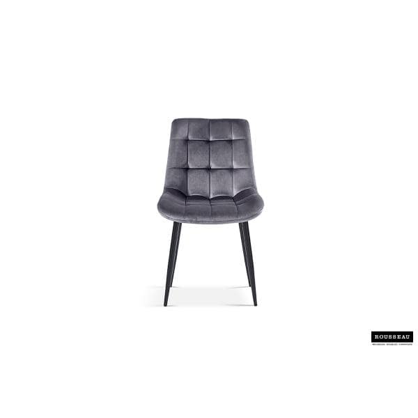 Chaise 'JUTA' velours (RO-9005) – Image 10