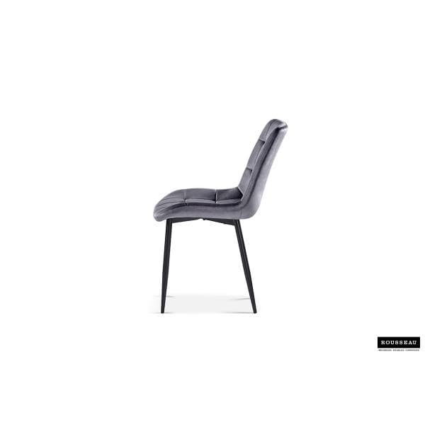 Chaise 'JUTA' velours (RO-9005) – Image 11