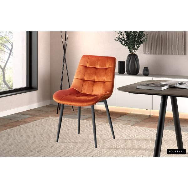 Chaise 'JUTA' velours (RO-9005) – Image 13