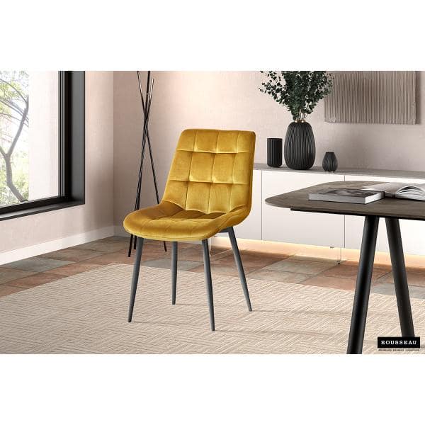 Chaise 'JUTA' velours (RO-9005) – Image 33