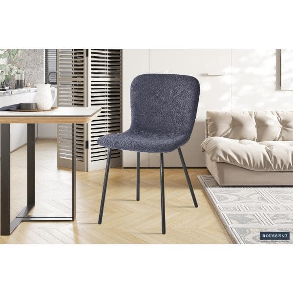 Chaise 'SUSAN' bouclé  (RO-9025) – Image 18