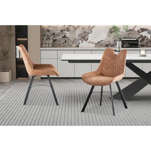 Chaise 'PABLO' pu micro fibre (RO-9105)