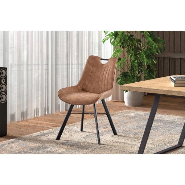 Chaise 'PABLO' pu micro fibre (RO-9105) – Image 2