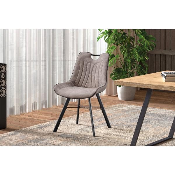 Chaise 'PABLO' pu micro fibre (RO-9105) – Image 9