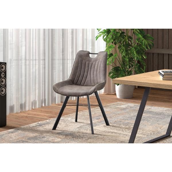 Chaise 'PABLO' pu micro fibre (RO-9105) – Image 16