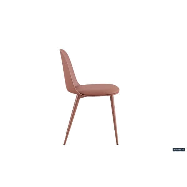 Chaise 'JASMIN' assise pp coussin (RO-9160) – Image 2