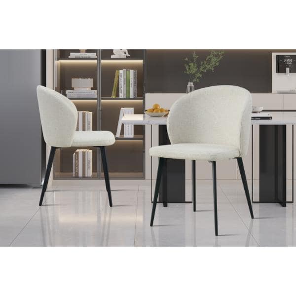 Chaise 'TOLEDO' bouclé (RO-9450) – Image 8