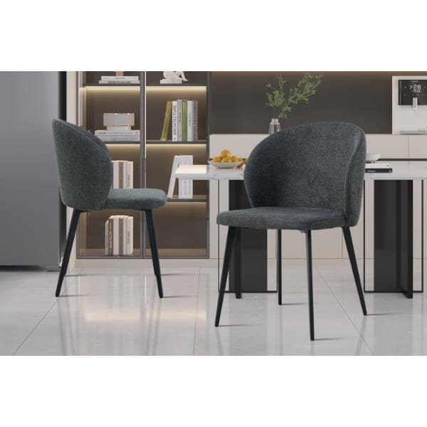 Chaise 'TOLEDO' bouclé (RO-9450) – Image 55