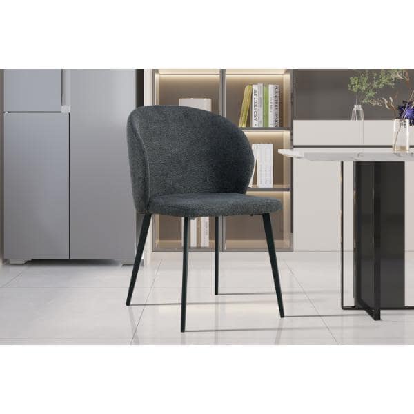 Chaise 'TOLEDO' bouclé (RO-9450) – Image 56