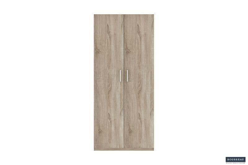 Armoire de rangement multifonction 'Mike' 80cm 2 portes (RO-6805-2) – Image 3